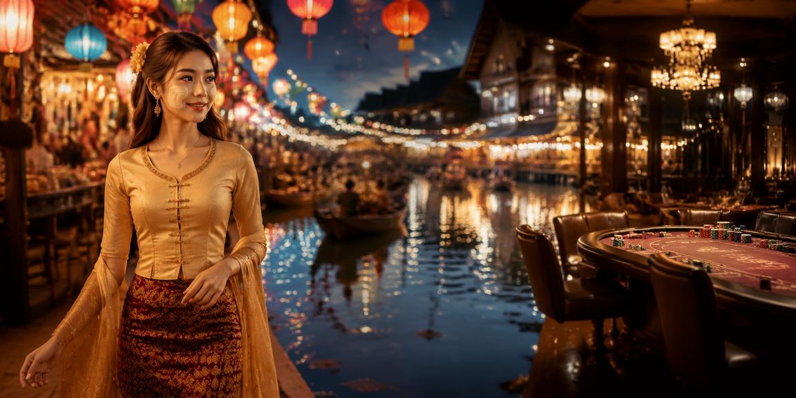 မြန်မာနိုင်ငံအတွင်း Inle ကန်အနီးတွင် စလော့မိုဘိုင်းအက်ပ်အသုံးပြုသူ
